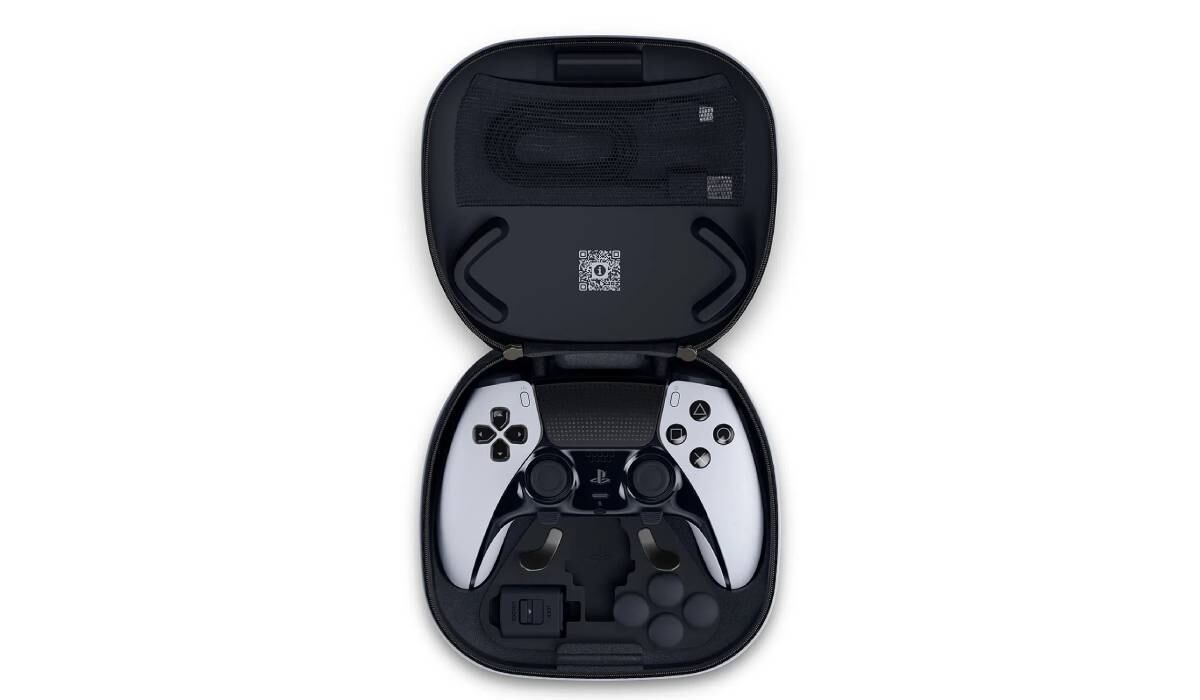 El control Dualsense Edge cuenta con una funda de protección especial
