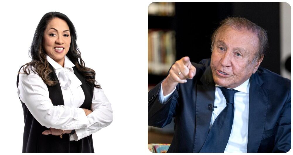 Marelen Castillo y Rodolfo Hernández