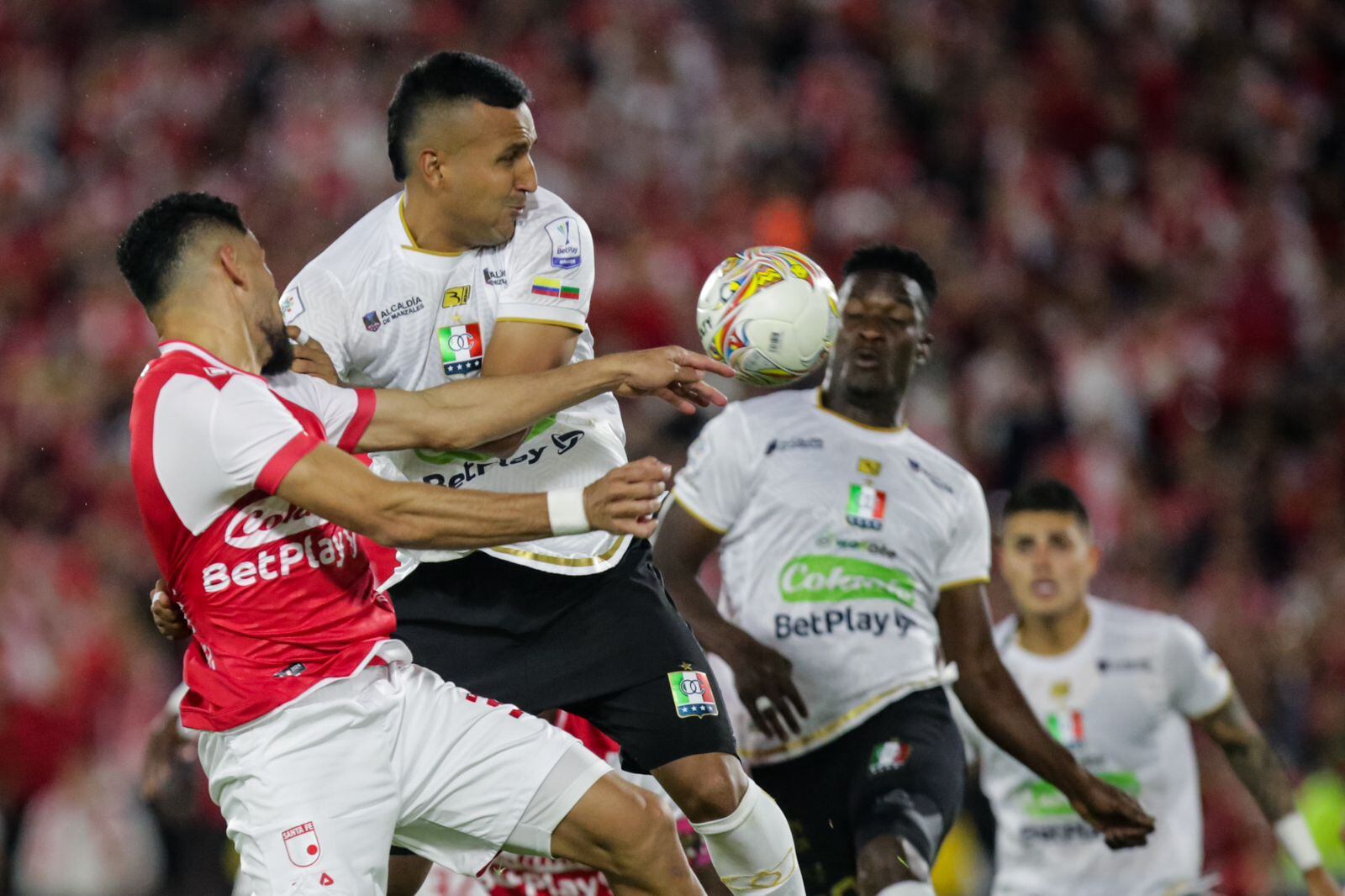 Independiente Santa Fe vs Once Caldas - fecha 4 cuadrangulares - Liga BetPlay.