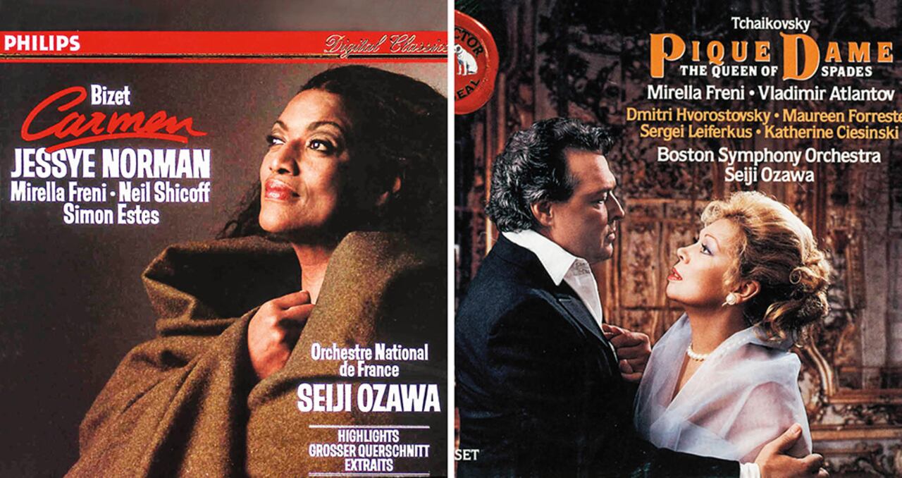 Su grabación de Carmen, de Bizet, no fue bien acogida, al contrario de La dama de picas, de Tchaikovsky, que fue muy elogiada.