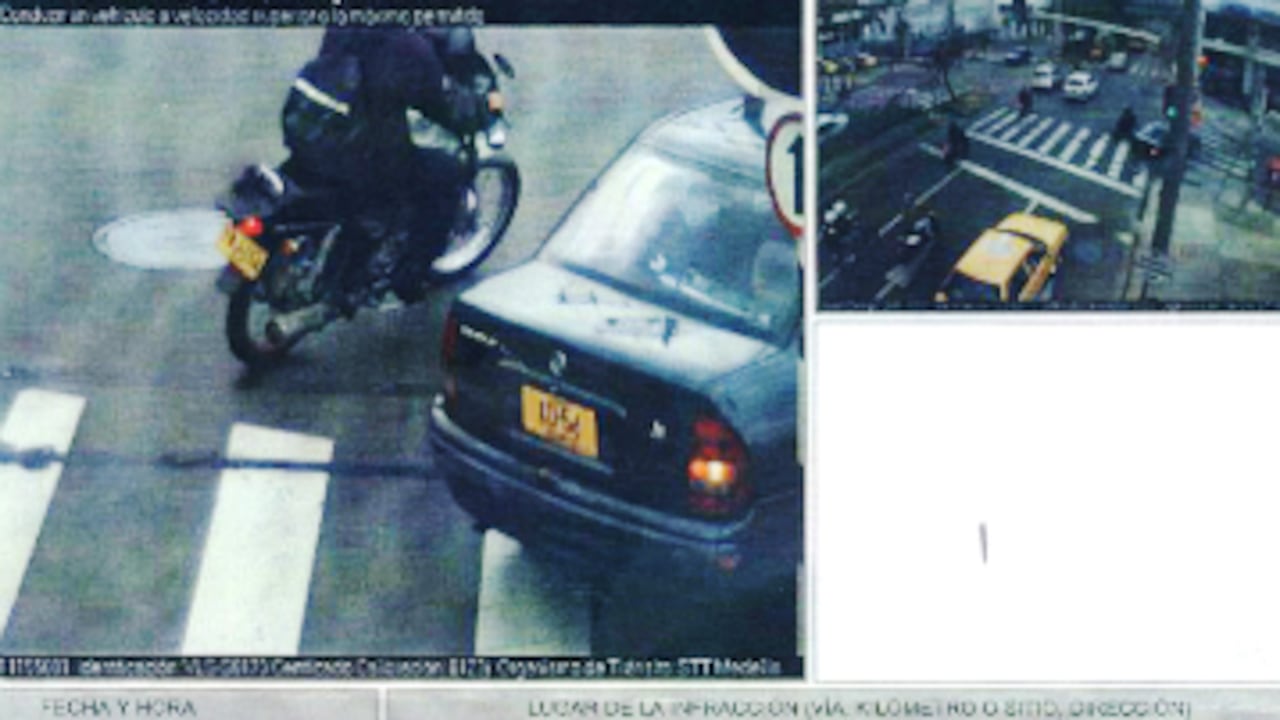 Este sistema de cámaras detectan la infracción, registran el número de placa del automotor y de allí proceden a revisar si realmente la infracción fue cometida.