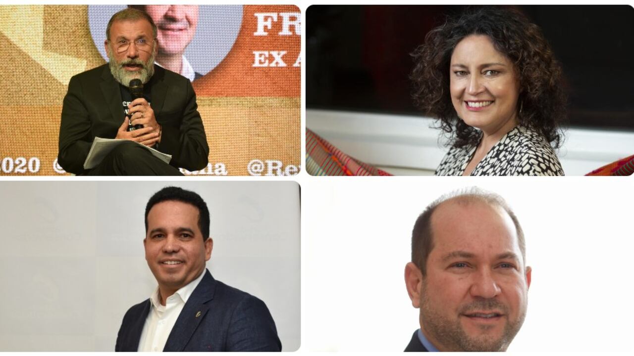 Roy Barreras, Angélica Lozano, Carlos Andrés Trujillo y Lidio García.