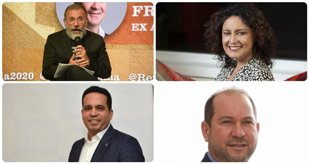 Roy Barreras, Angélica Lozano, Carlos Andrés Trujillo y Lidio García.