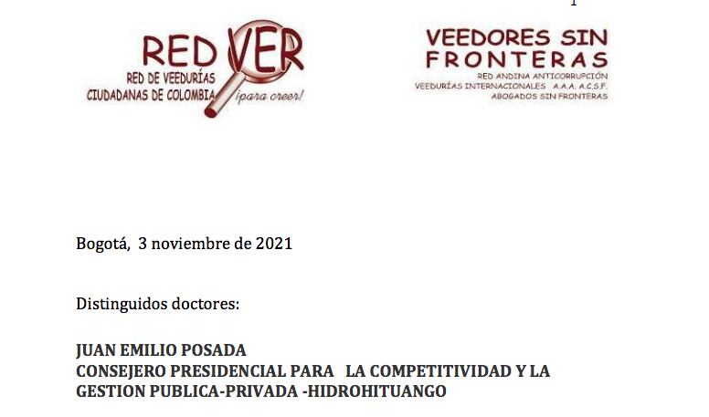 Recusación contra Juan Emilio Posada.
