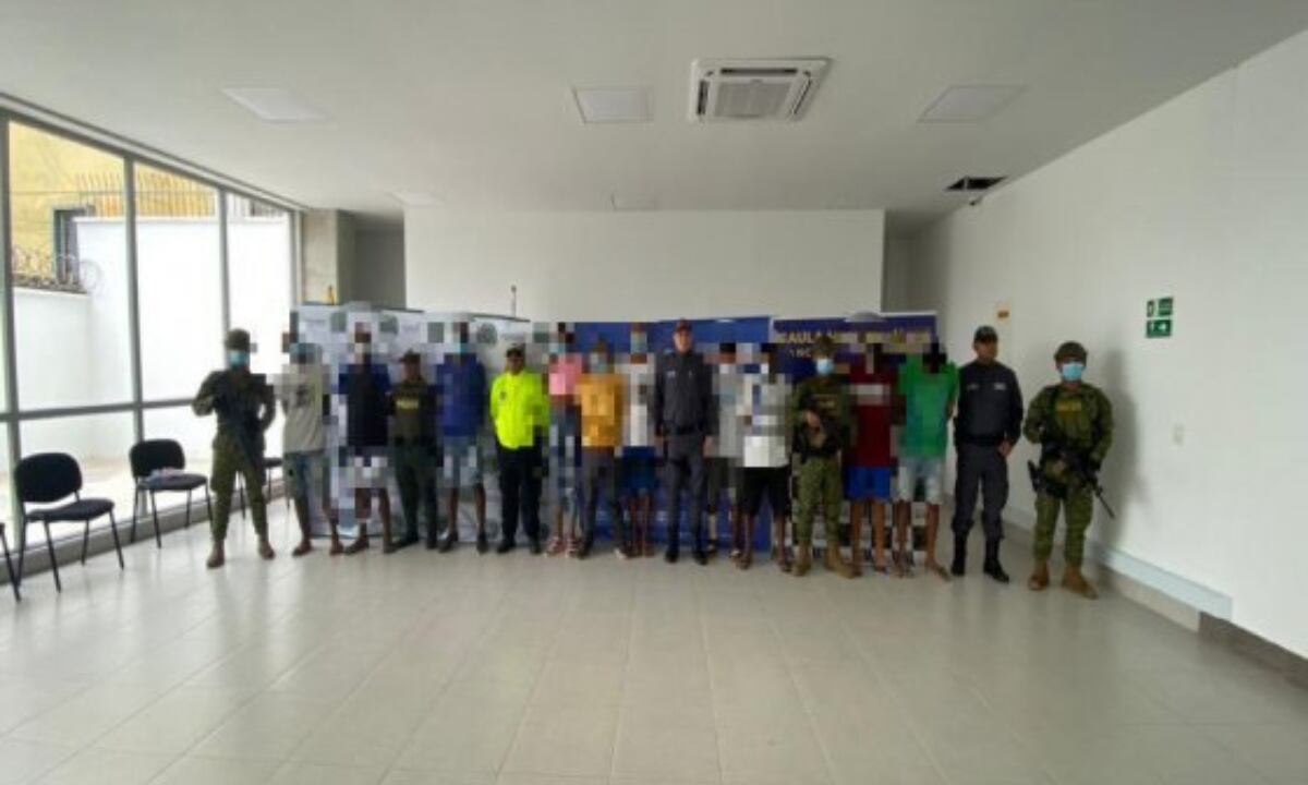 Golpe al Clan del Golfo: capturan a diez miembros de la subestructura que atemorizaba a la comunidad en Sucre