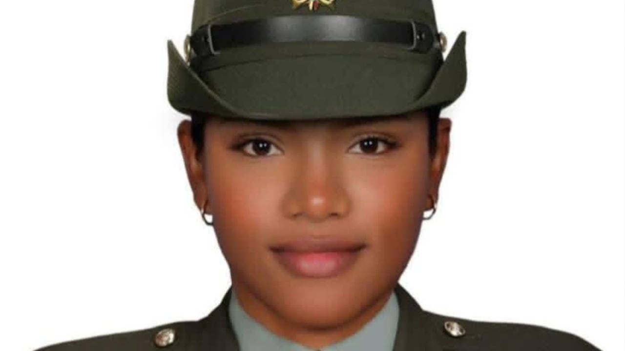 Vanesa de León Pertuz, patrullera asesinada.