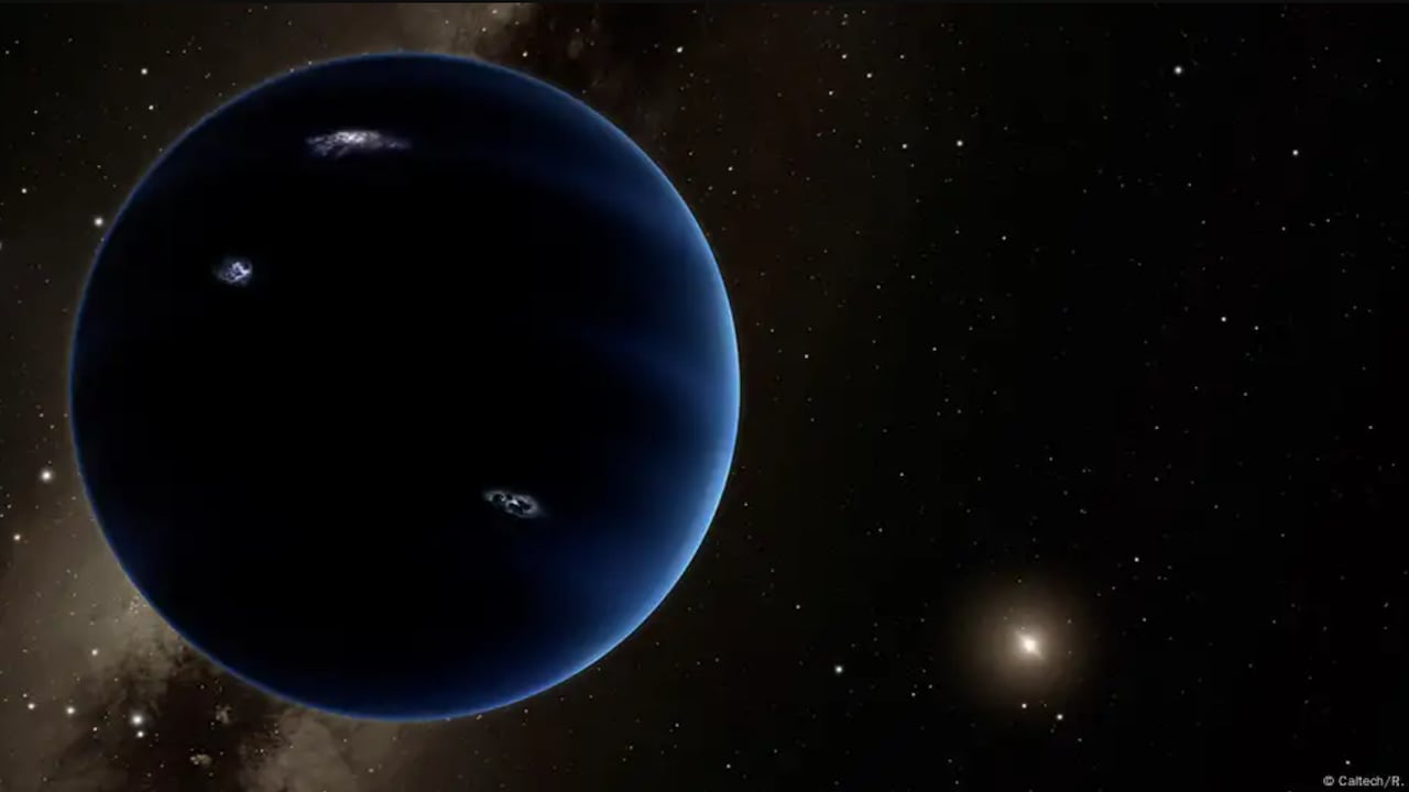 Posible planeta perpendicular a 120 años luz.