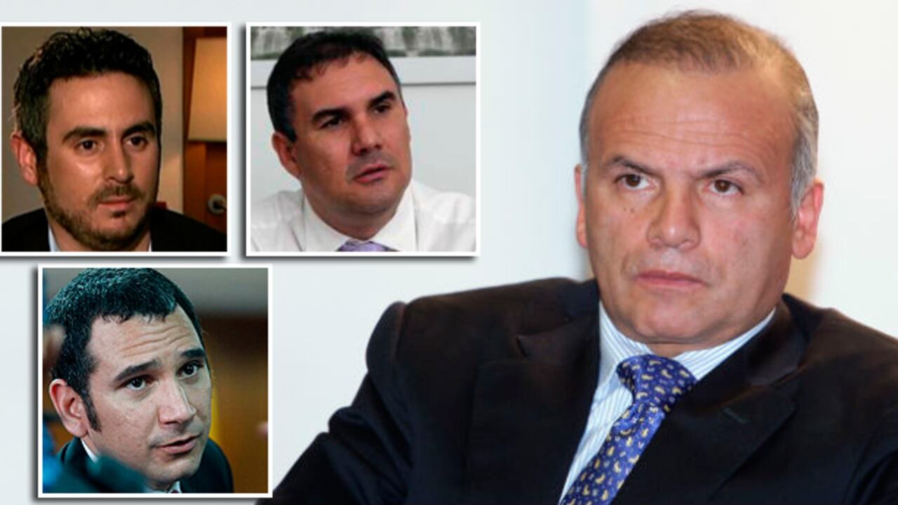 Los primos Nule podrían declarar en contra del excontralor de Bogotá Miguel Ángel Moralesrussi (der).