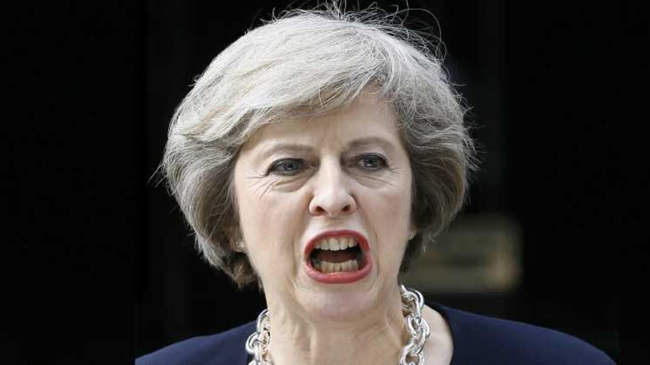 Un parlamento conservador describió a May como "una mujer jodidamente difícil".