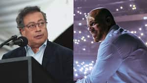 Gustavo Petro aseguró que era importante la presencia del artista puertorriqueño.