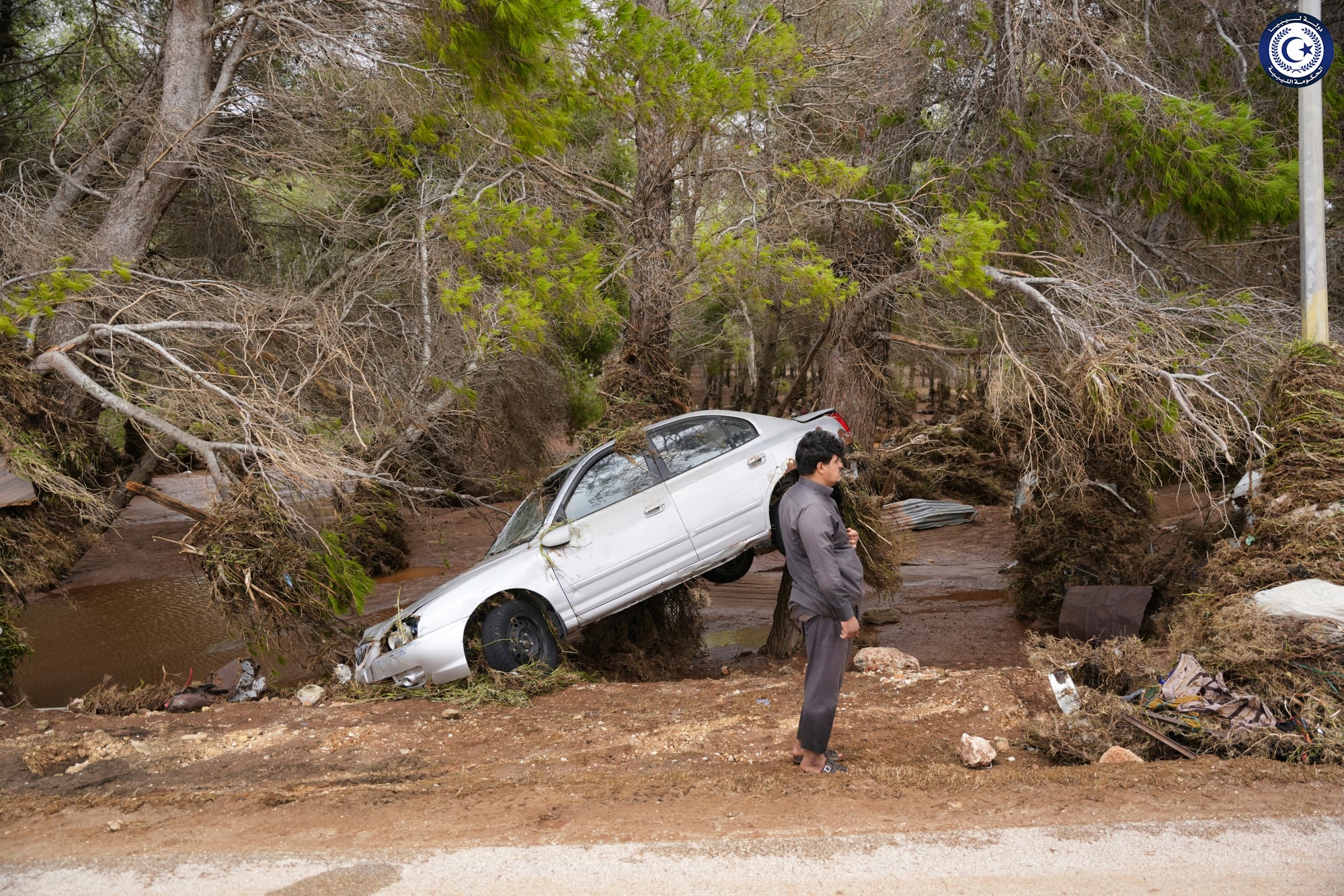 Libia tormenta inundaciones