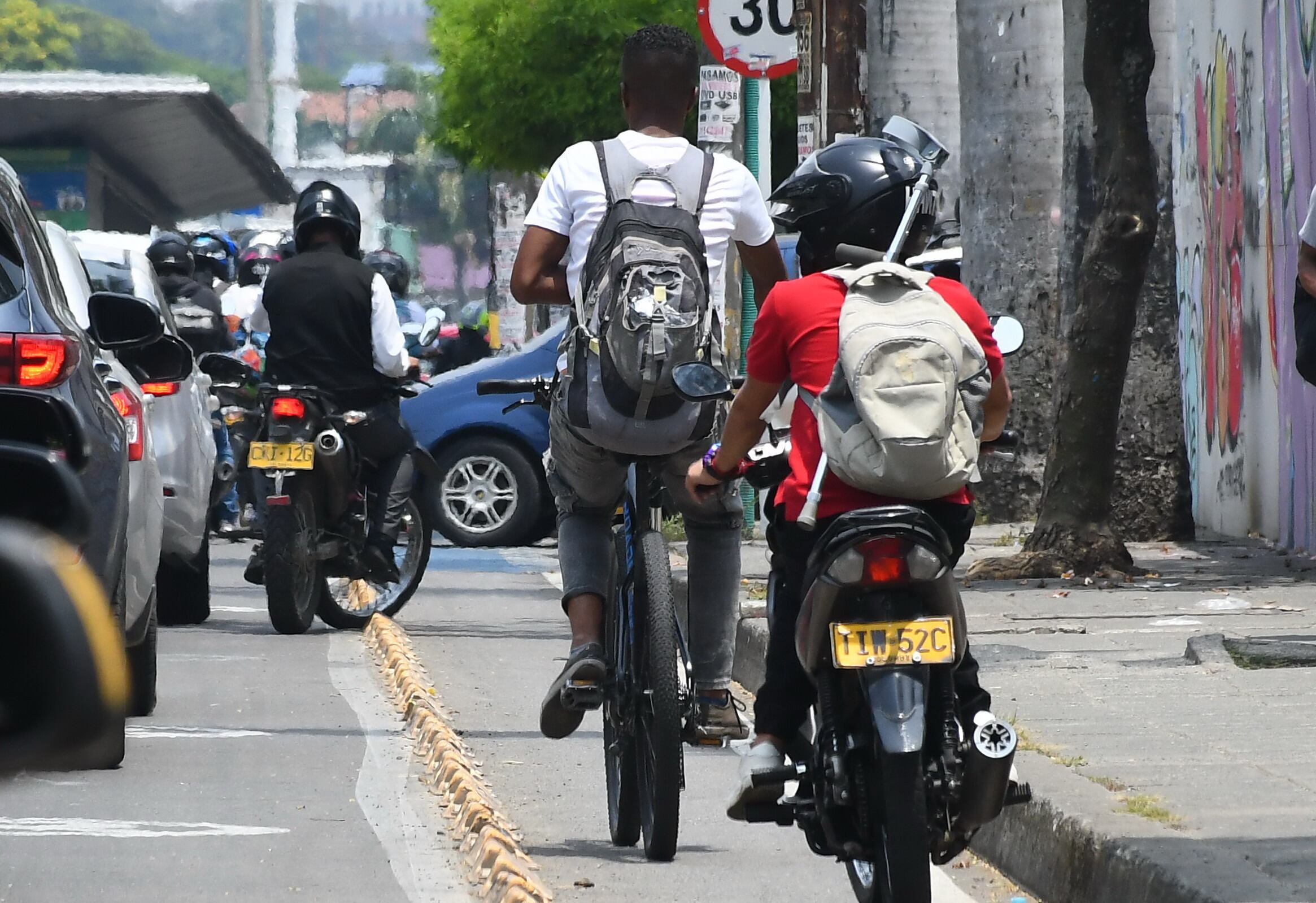 Imprudencia vial, un mal que transita por las calles de Cali, Marzo 15 de 2024, Foto Wirman Rios , EL PAIS