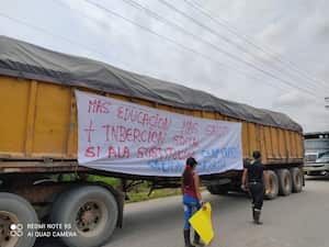 Cocaleros manifiestan que siguen las erradicaciones manuales de cultivos ilícitos por parte del Ejército Nacional.