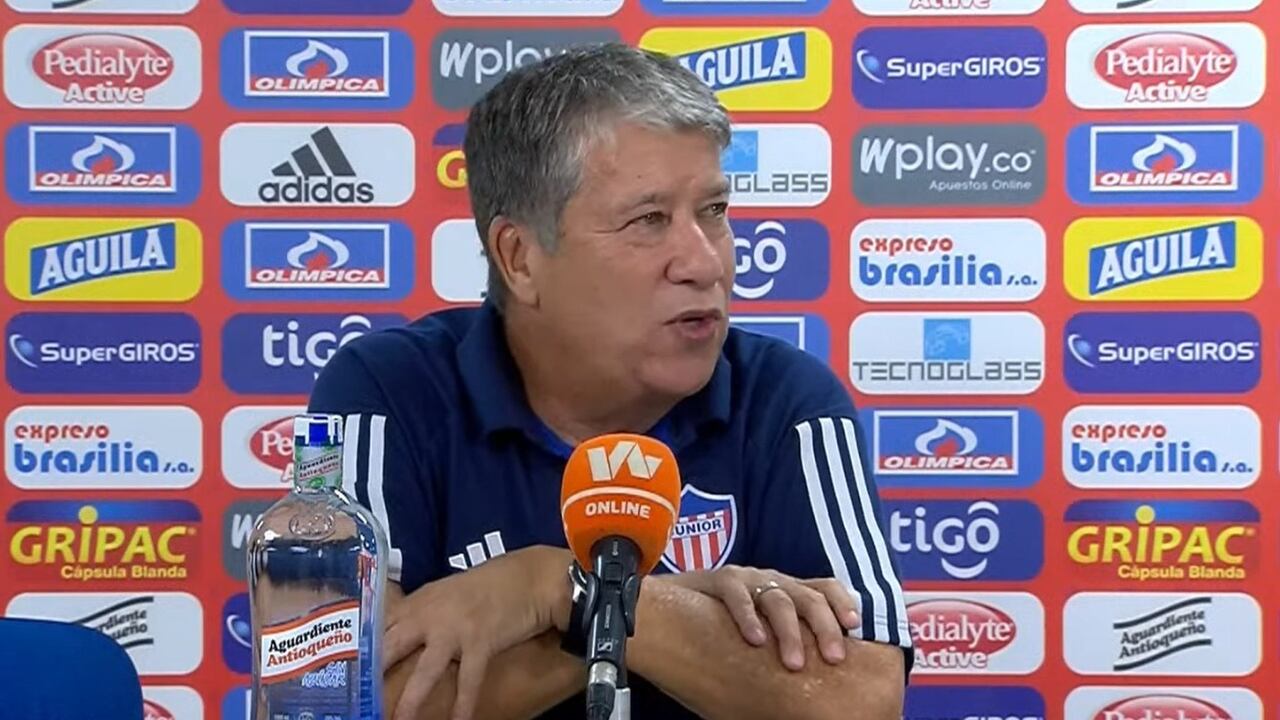 Hernán Darío 'El Bolillo' Gómez, técnico de Junior.