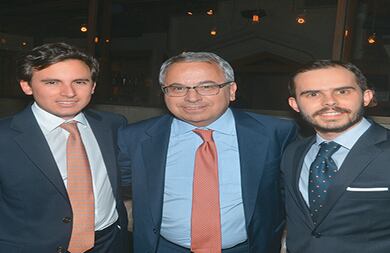 Martín Gutiérrez, Felipe Gutiérrez y Marcelo Buendía Vélez.
