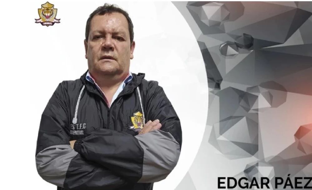 Édgar Páez, presidente de Tigres, equipo de segunda división.
