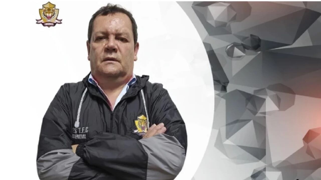 Édgar Páez, presidente de Tigres, equipo de segunda división.