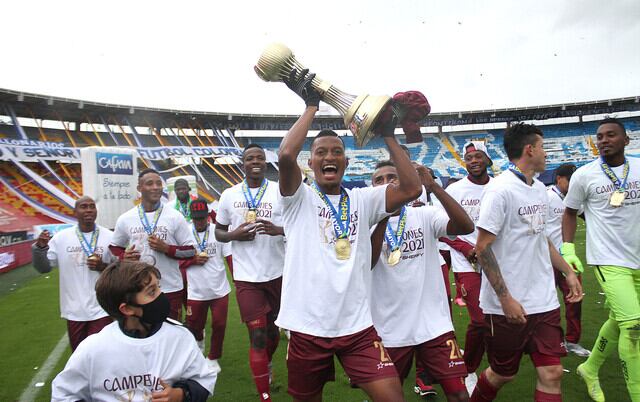 Tolima, campeón de la Liga BetPlay 2021-l en el estadio 'El Campín'