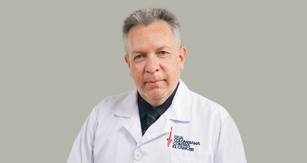Wilson Cubides, director de la Liga Colombiana contra el Cáncer.