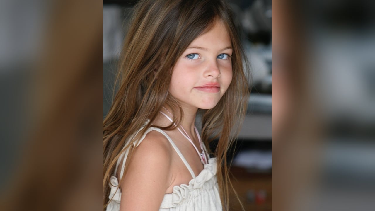 Thylane Léna-Rose Blondeau, la niña más bella del mundo hace 18 años.