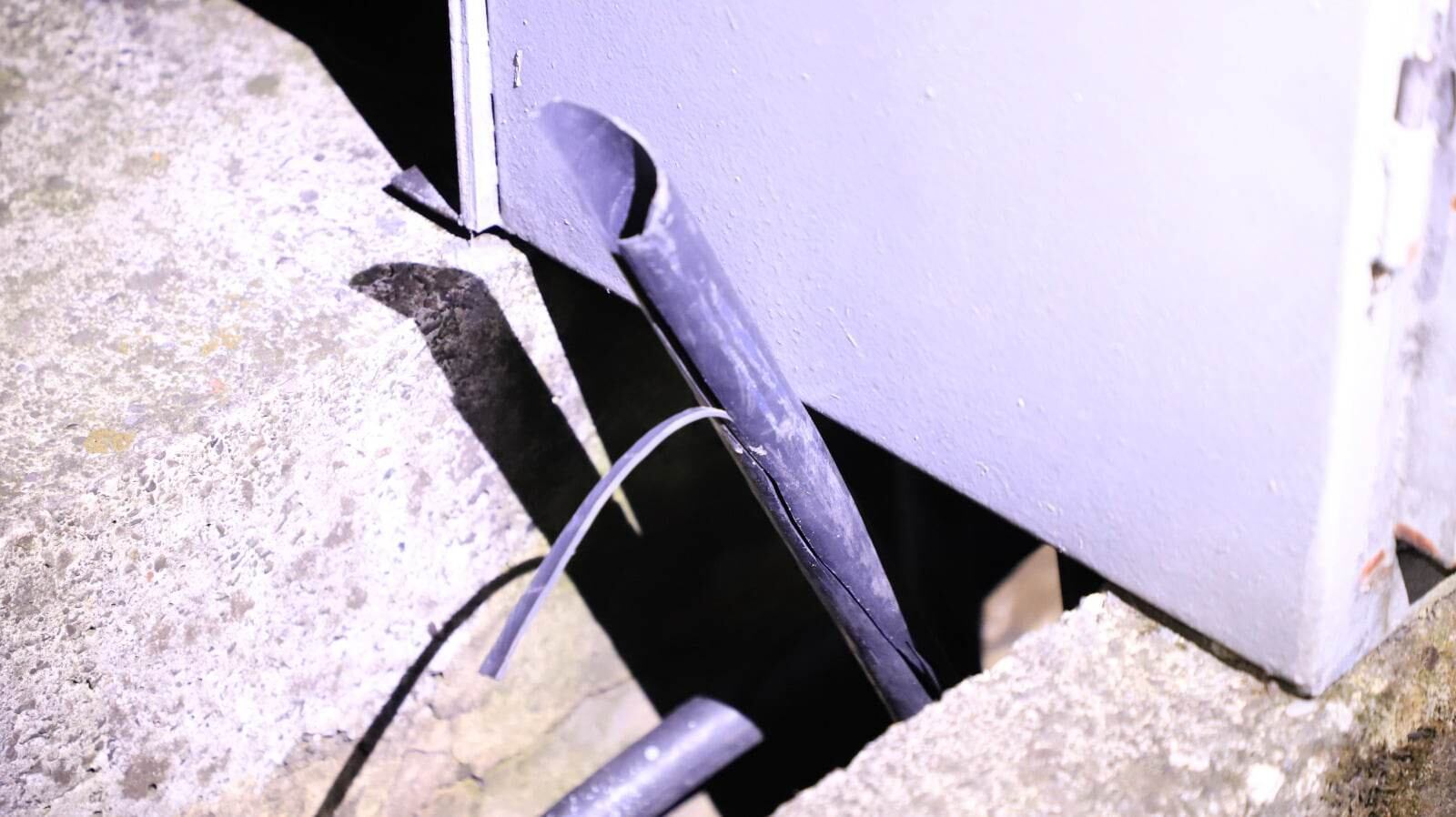 Robo del cableado al sistema de alumbrado público en Bogotá