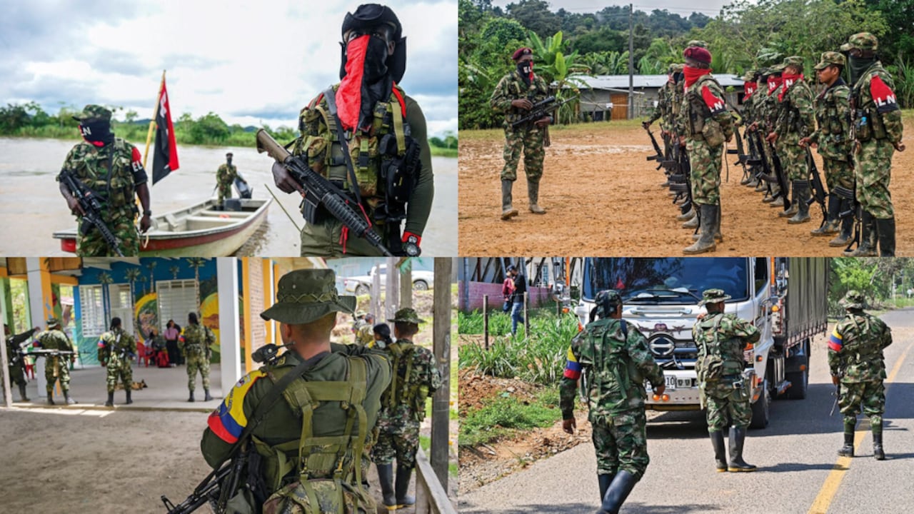 Grupos armados ilegales.