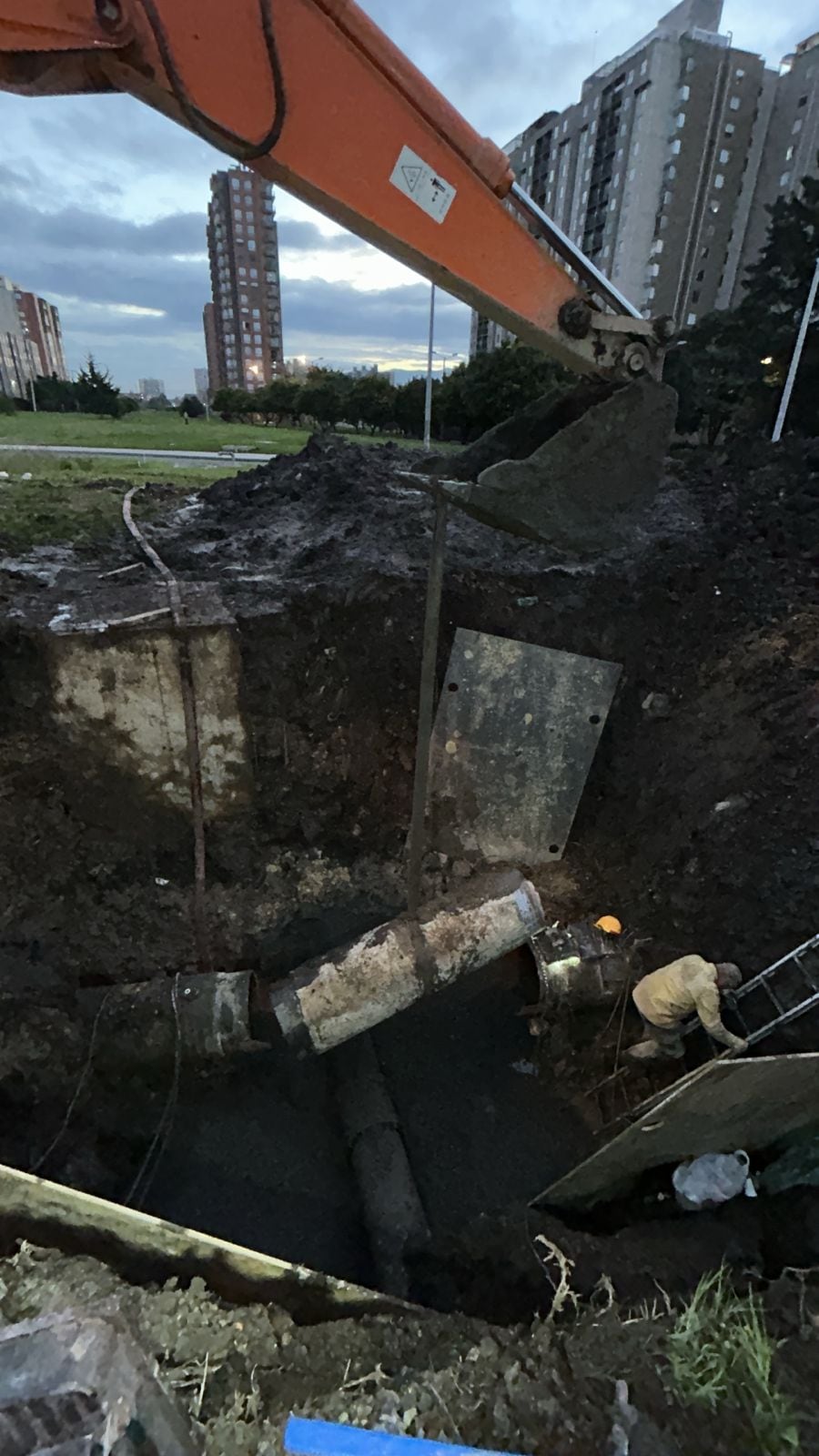 EAAB atiende daño imprevisto en bombeo de Suba