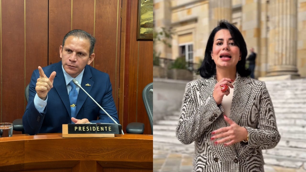 Germán Rodríguez y Alejandra Omaña.