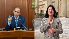 Germán Rodríguez y Alejandra Omaña.