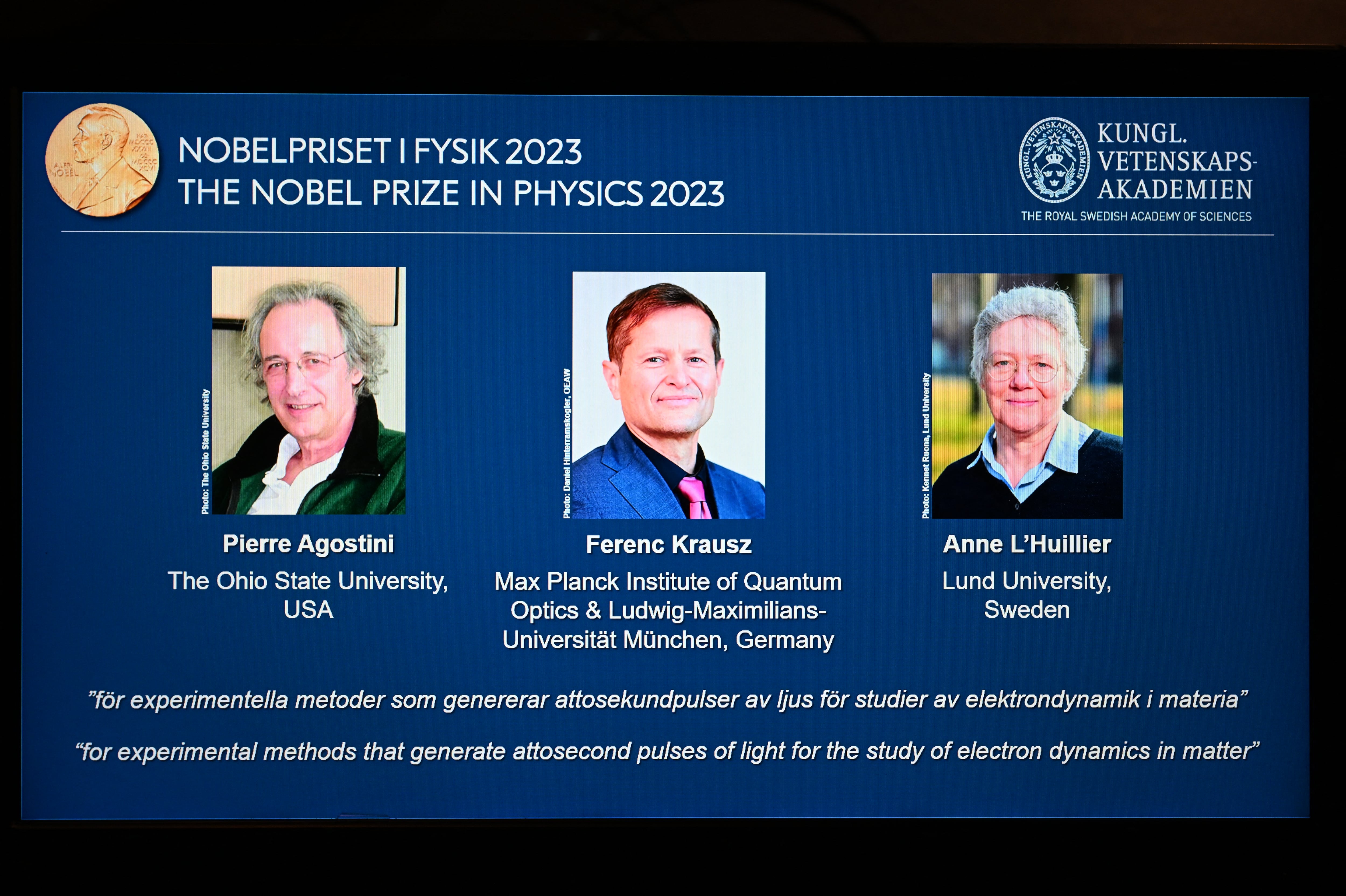 Nobel de Física 2023