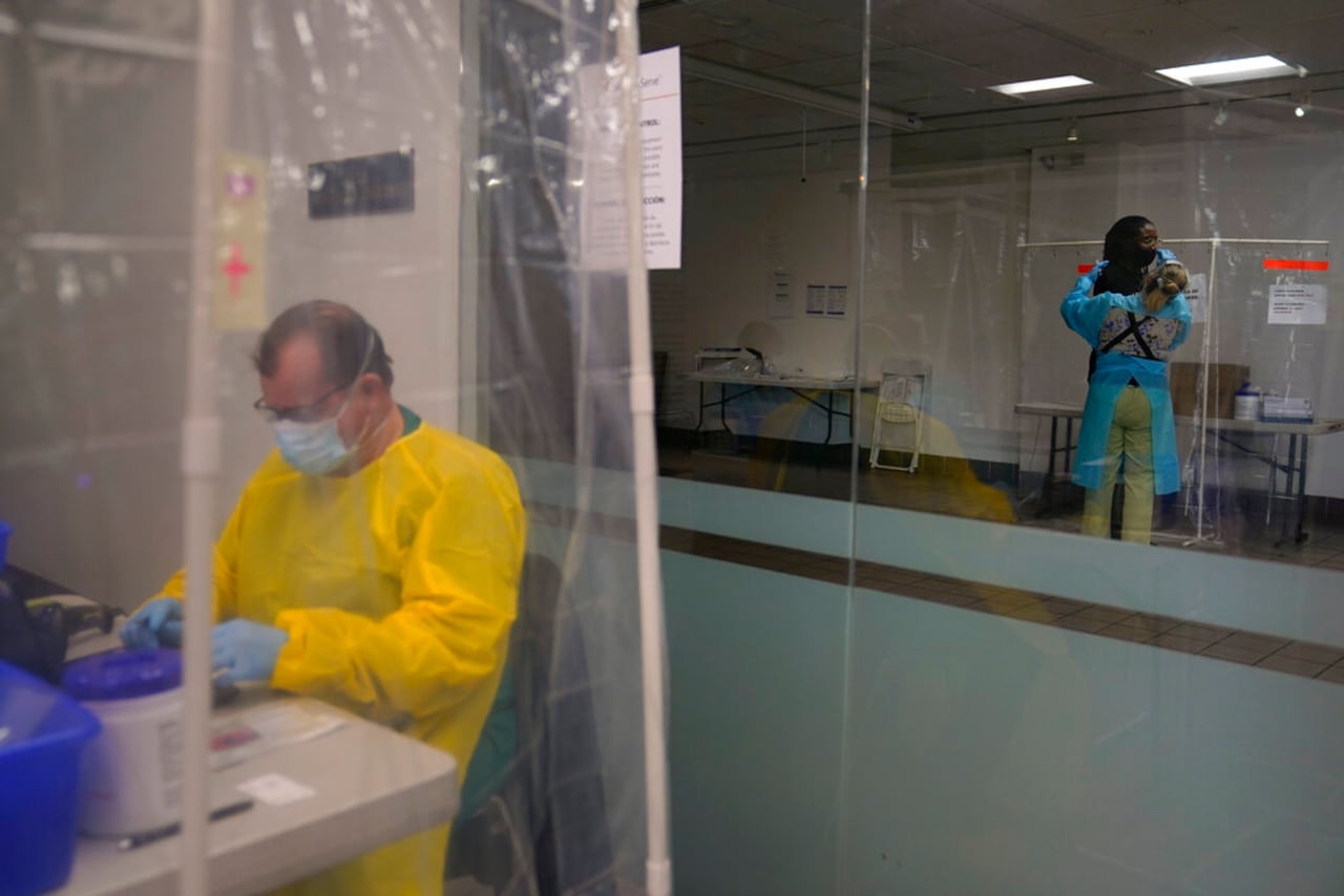 El Memorial Hospital en la pequeña ciudad de Gardena tuvo una ocupación el lunes cercana al 140 %