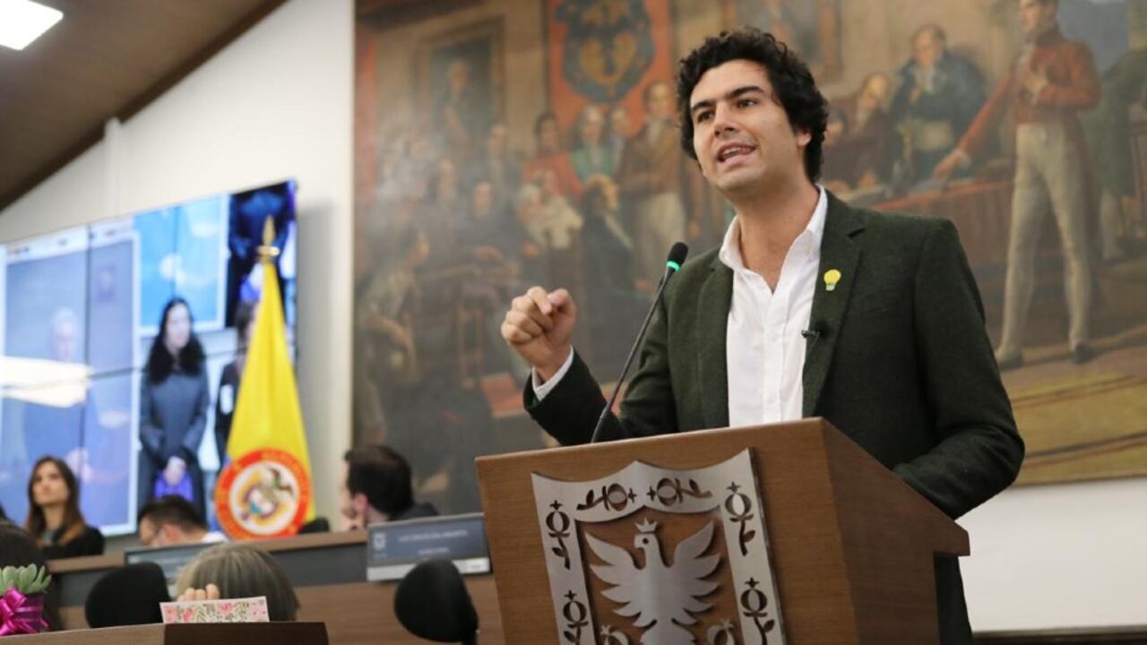 Martín Rivera, concejal de Bogotá por Alianza Verde.