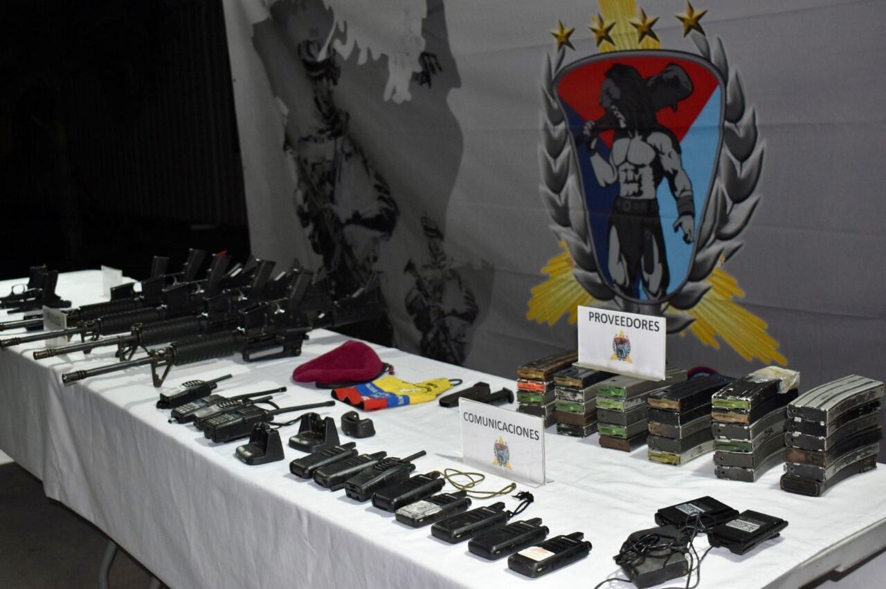 Material perteneciente a las disidencias de las Farc de Iván Márquez.