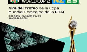 Cali recibirá el trofeo de la Copa Mundo Femenina Nueva Zelanda y Australia 2023.
