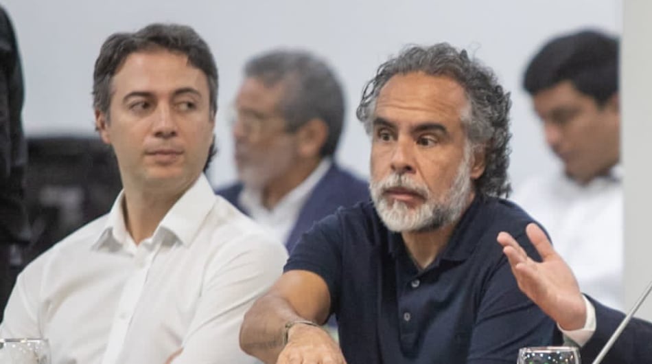 Daniel Quintero y Armando Benedetti.