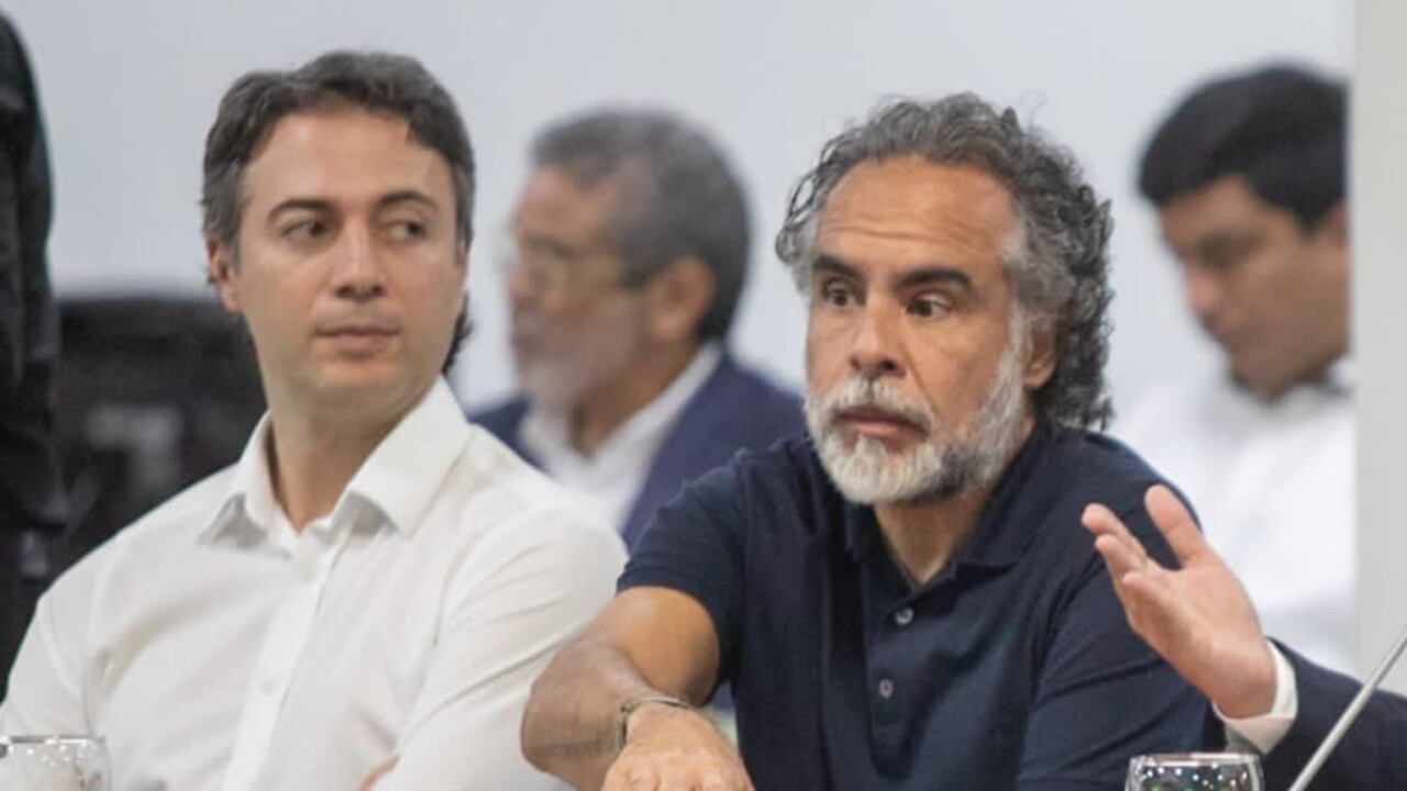 Daniel Quintero y Armando Benedetti.