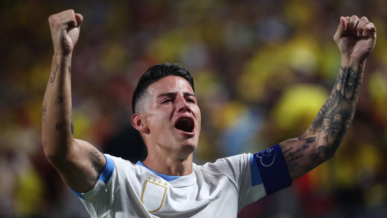 James Rodríguez derramó lágrimas tras clasificación de Colombia a la final de la Copa América