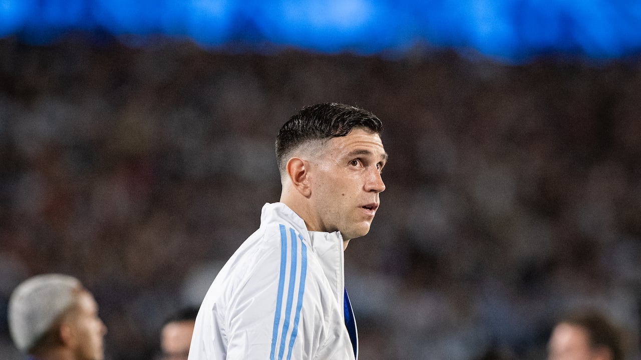 Dibu Martínez, con Argentina rumbo al Mundial 2026.