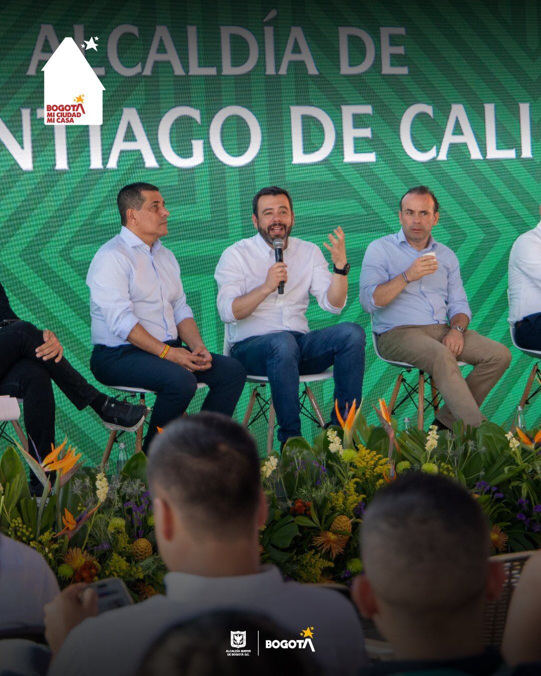 Carlos Fernando Galán, alcalde de Bogotá, estuvo presente en la COP16, este 25 de octubre.