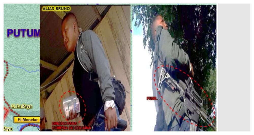 Alias Bruno, de las disidencias del frente 48 de las Farc.