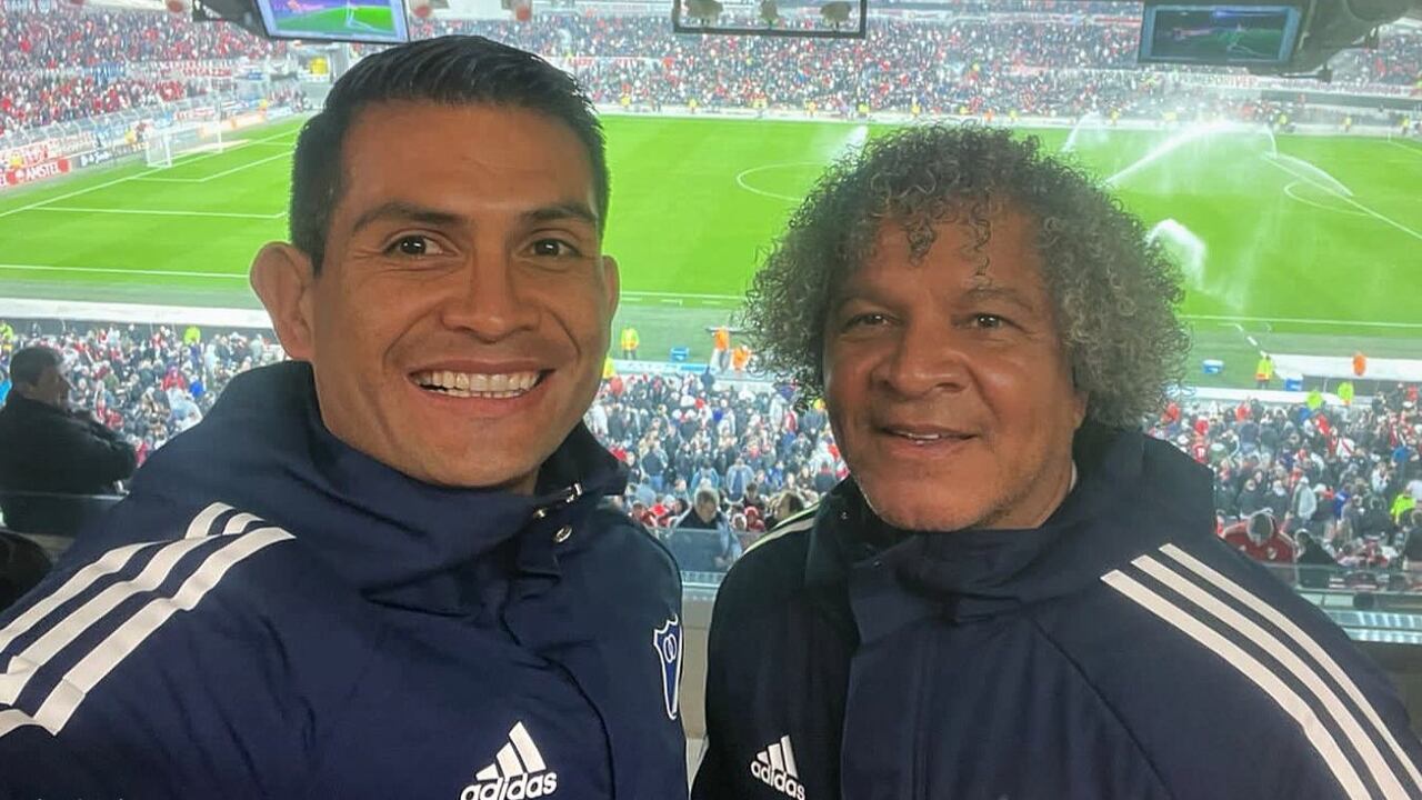 David Macalister Silva y Alberto Gamero, referentes de Millonarios.