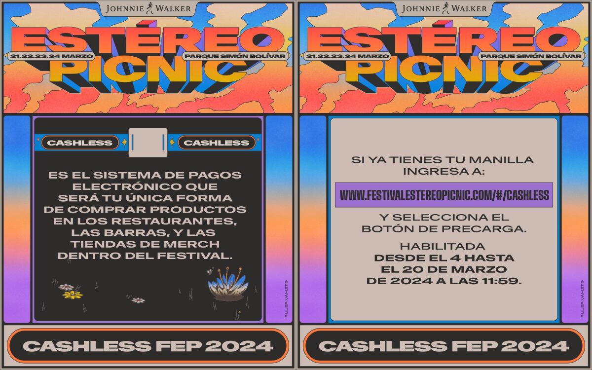 Los asistentes al FEP 2024 podrán hacer compras o pagos usando una manilla.