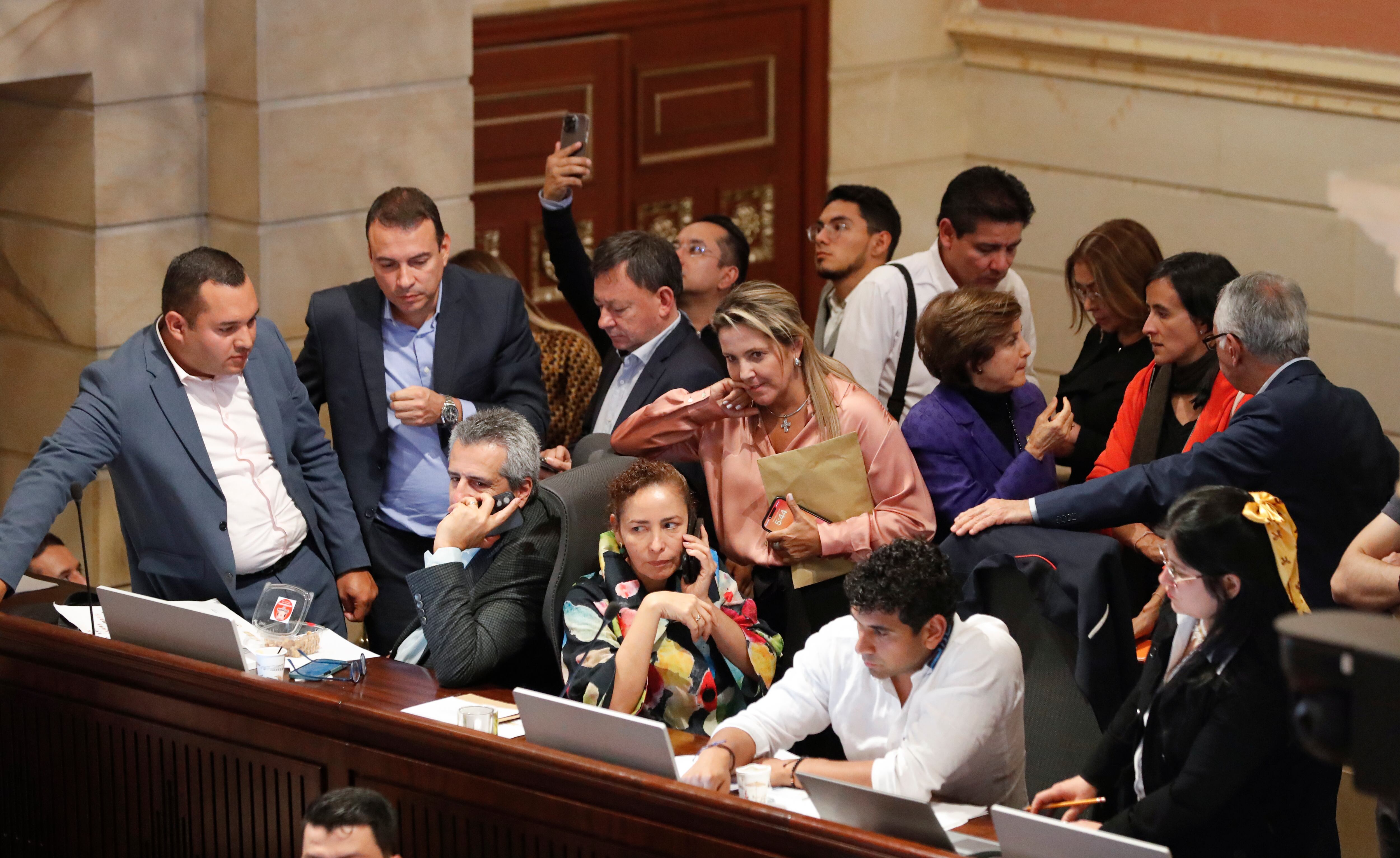 Ministro de Salud Guillermo Alfonso Jaramillo
Segundo debate Reforma a la Salud plenaria Cámara de Representantes
operación tortuga
falta de quórum
ausentismo
Bogota junio 7 del 2023
Foto Guillermo Torres Reina / Semana