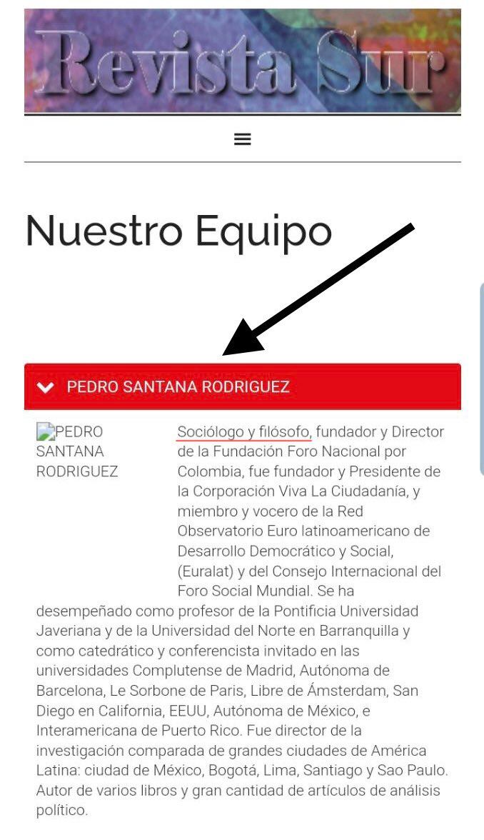 Denuncias del representante a la Cámara Andrés Forero contra Pedro Santana.