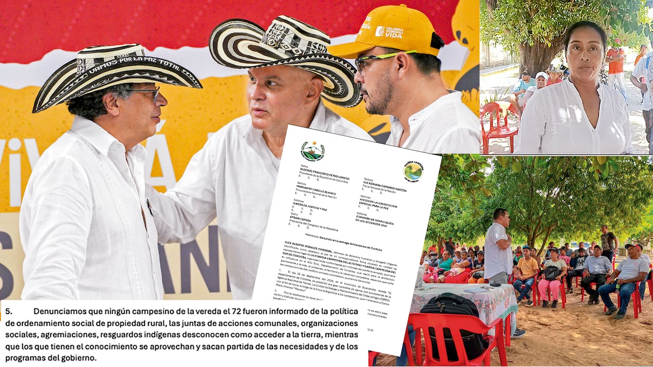 El presidente Gustavo Petro compartió con Salvatore Mancuso, excomandante paramilitar.