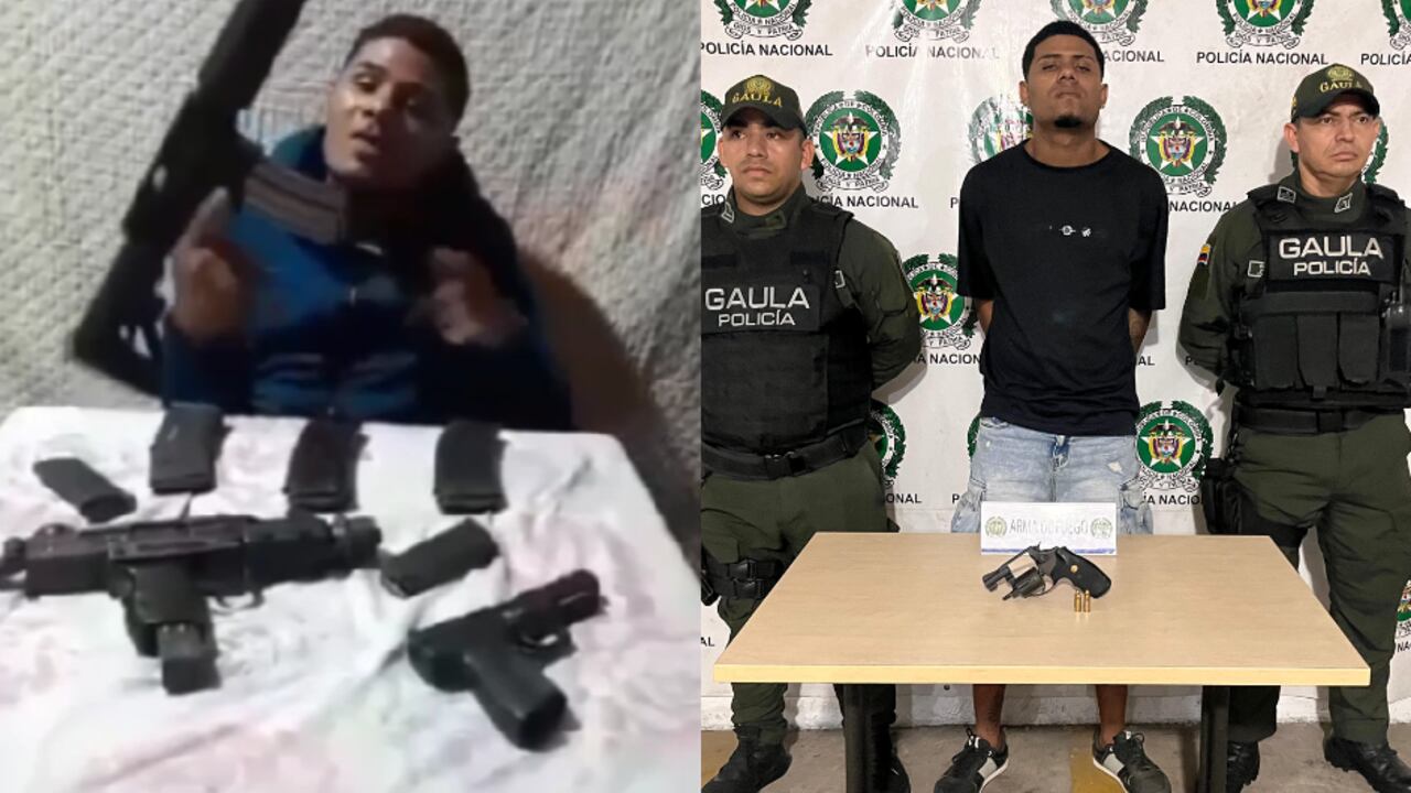 Captura del hombre que amenazó con matar a varias personas en Barranquilla.