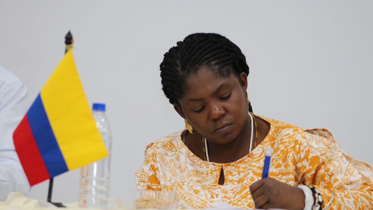 La vicepresidenta de la República, Francia Márquez, fue criticada una vez más