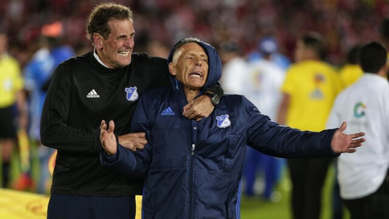 "Todo se cura con amor": frase de Miguel Ángel Russo cuando dirigió a Millonarios en 2017.