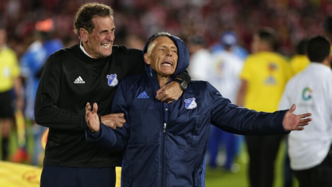 "Todo se cura con amor": frase de Miguel Ángel Russo cuando dirigió a Millonarios en 2017.