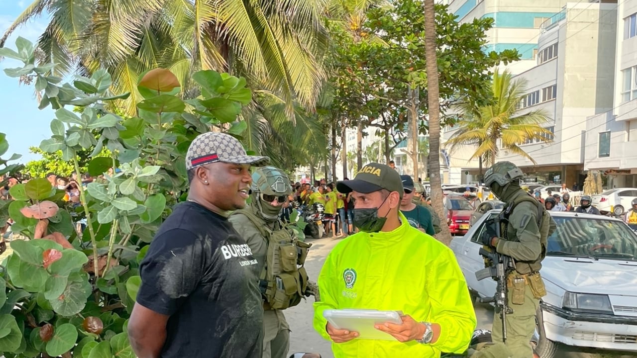 Operativo en el que fue capturado alias Toyota en Cartagena.